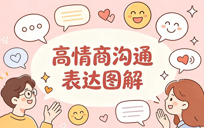 高情商沟通表达图解，快速提升人际交往能力